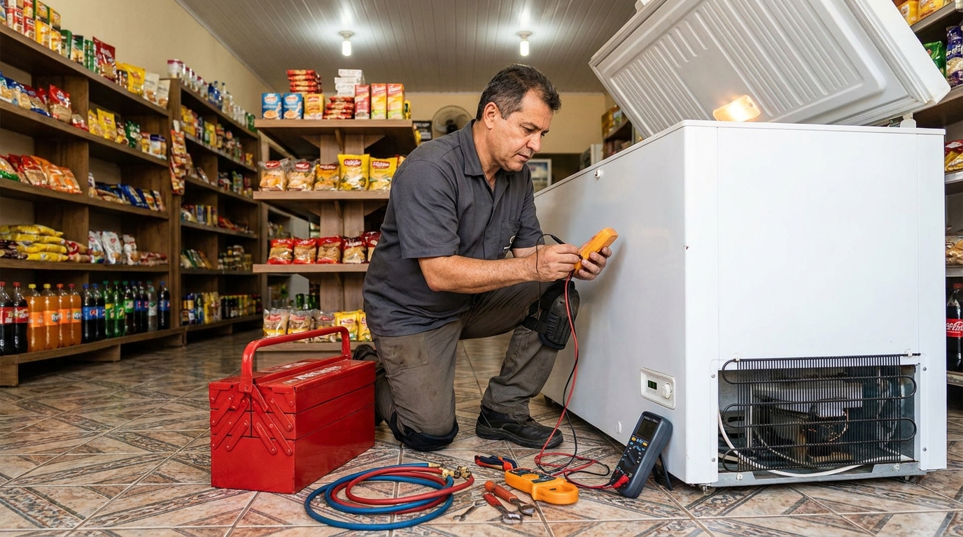 Ajuste de Temperatura do Freezer em Recife‑PE