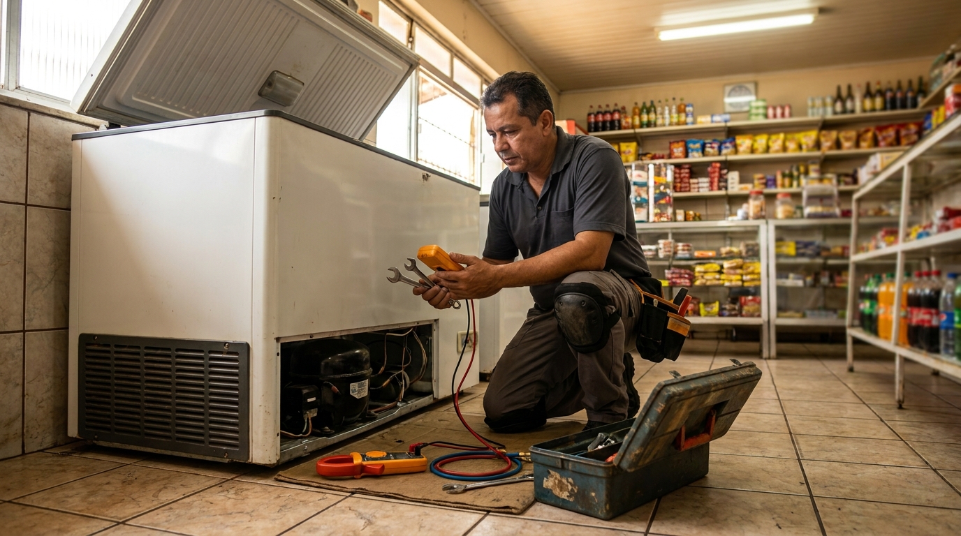 Técnico de freezer perto de mim em Recife‑PE