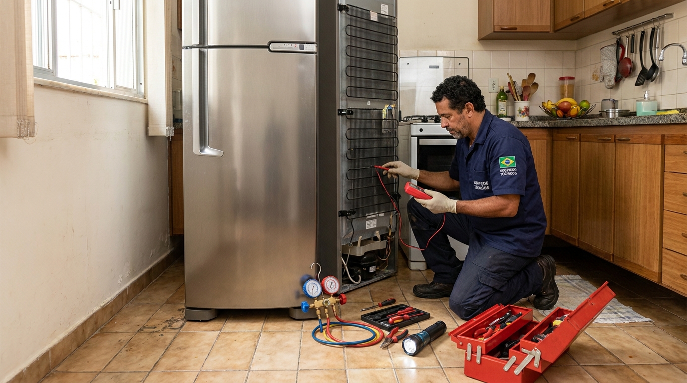 Técnico de geladeira perto de mim em Recife‑PE